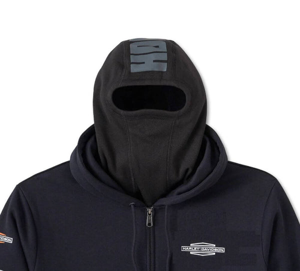 Hoodie with built in bandana 2025
