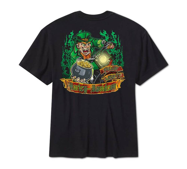 Harley-Davidson Men's H-D Feeling Lucky Short Sleeve Tee