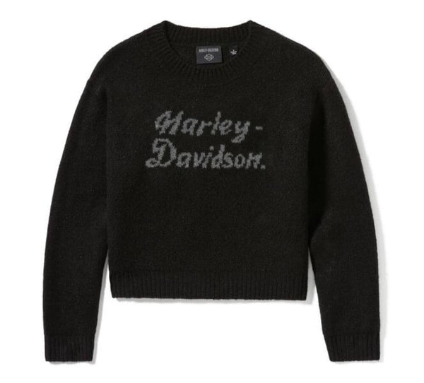harley × urban research mohair sweater Harley of Scotland Seamless Saddle Shoulder Men's Shetland Sweater