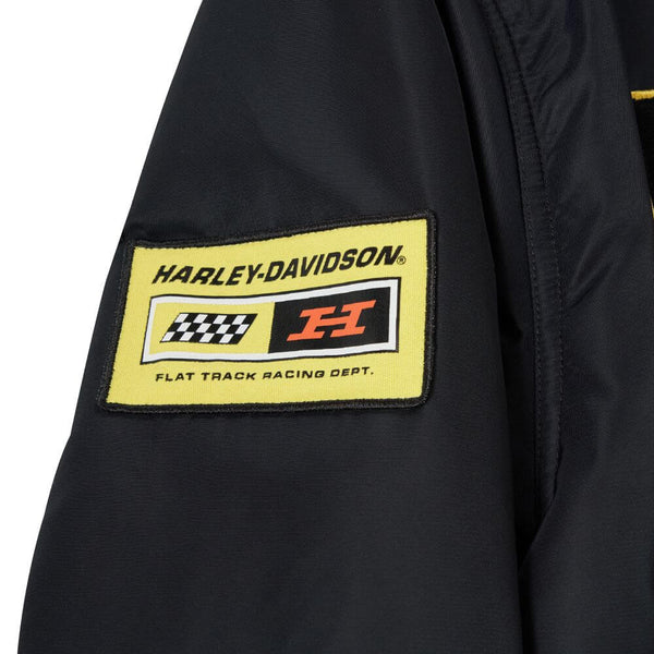 Harley-Davidson Men's At the Crank Bomber Jacket Black – Maidstone