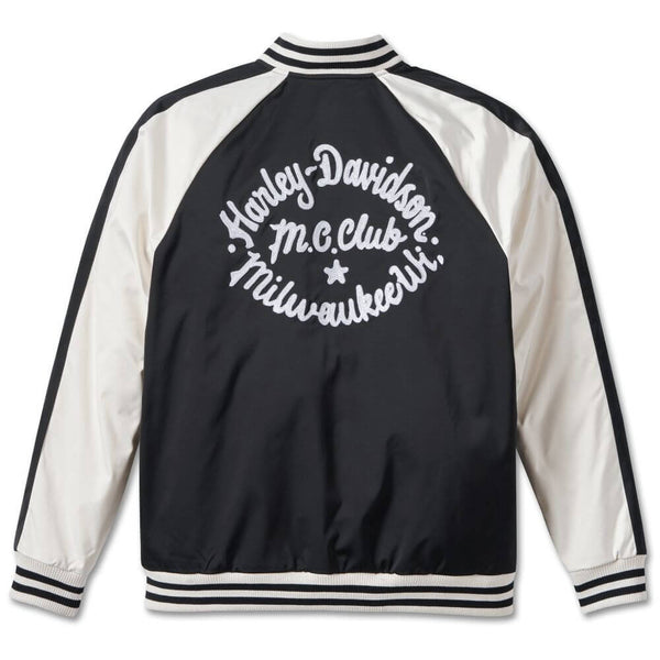 ジャケット・アウター Harley-DavidsonMileage Club / Distressed Harley-Davidson Men's Club Crew Jacket Black Beauty | Maidstone