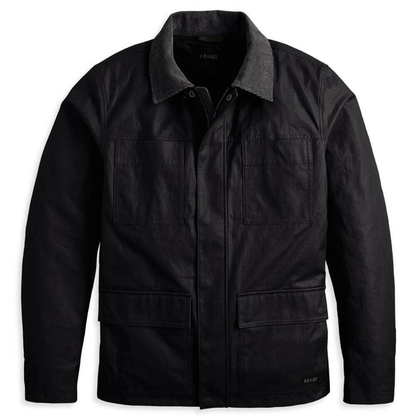 Harley-Davidson ジャケット ブラック Harley-Davidson Men's Mesa ADV Waxed Riding Jacket Black