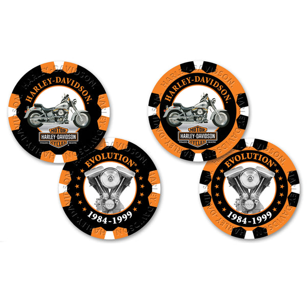 HarleyDavidson Limited Edition Series Poker Chips Series 10