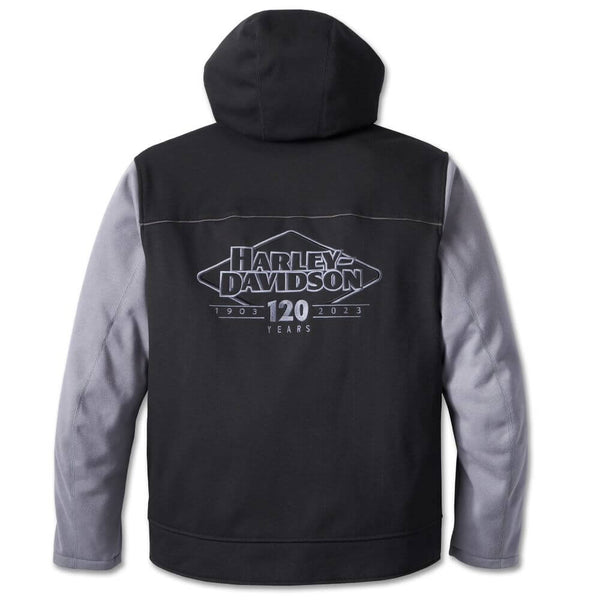 Harley-Davidson Men's 120th Anniversary Deflector Riding Fleece