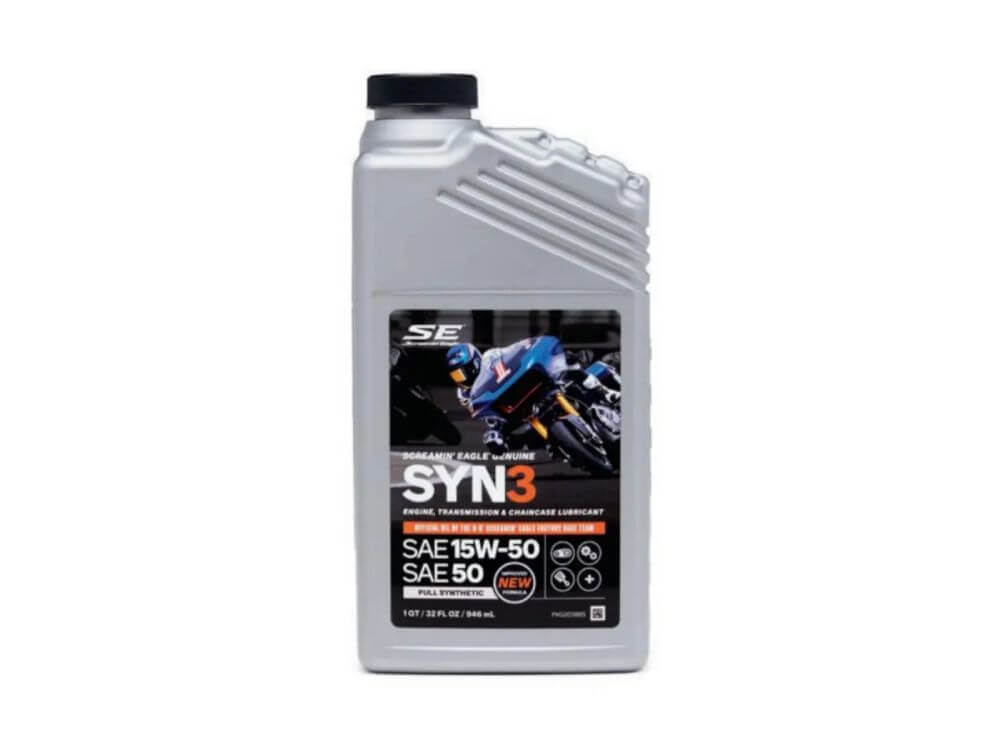 Screamin' Eagle SYN3 Full Synthetic Motorcycle Oil 62600153