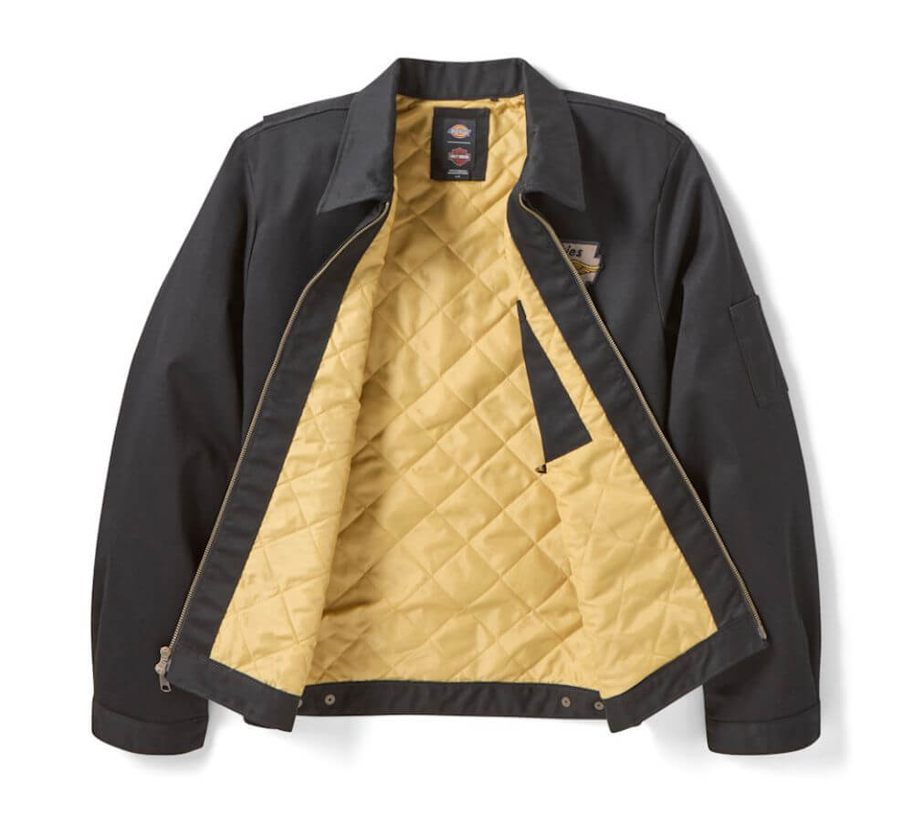 Dickies x Harley-Davidson Quilted Lined Eisenhower Jacket Black
