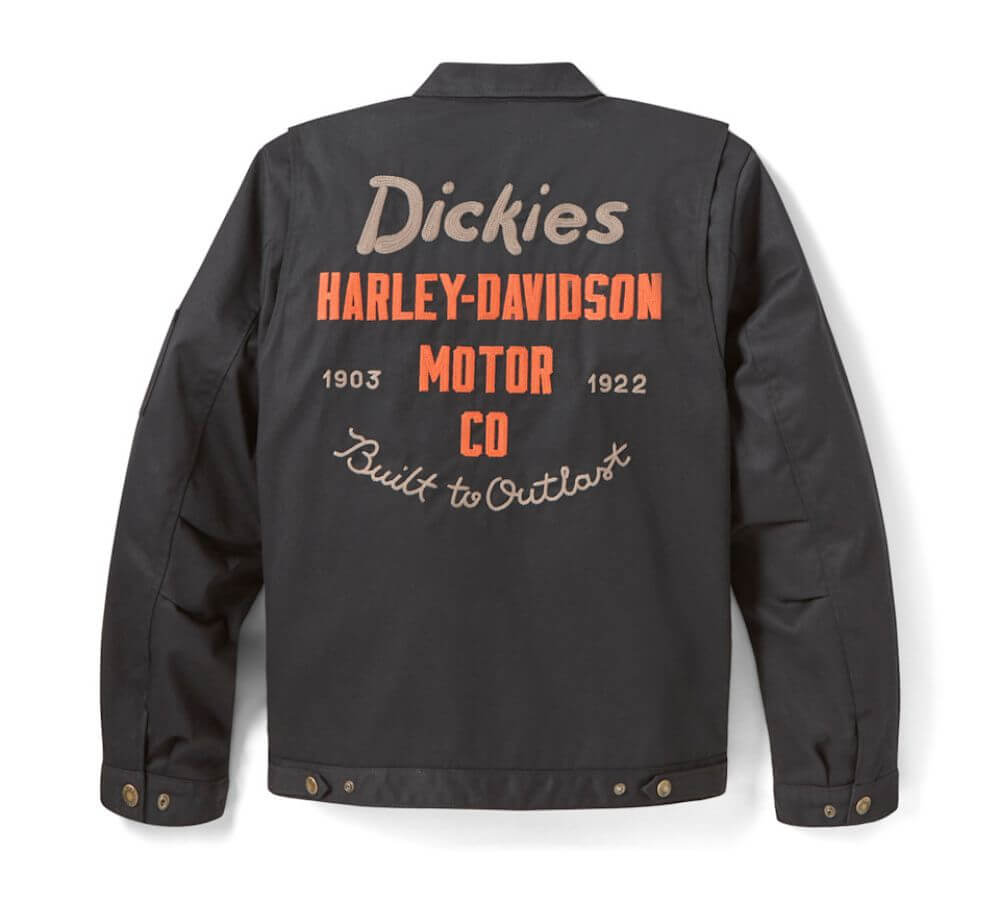 Dickies x Harley-Davidson Quilted Lined Eisenhower Jacket Black