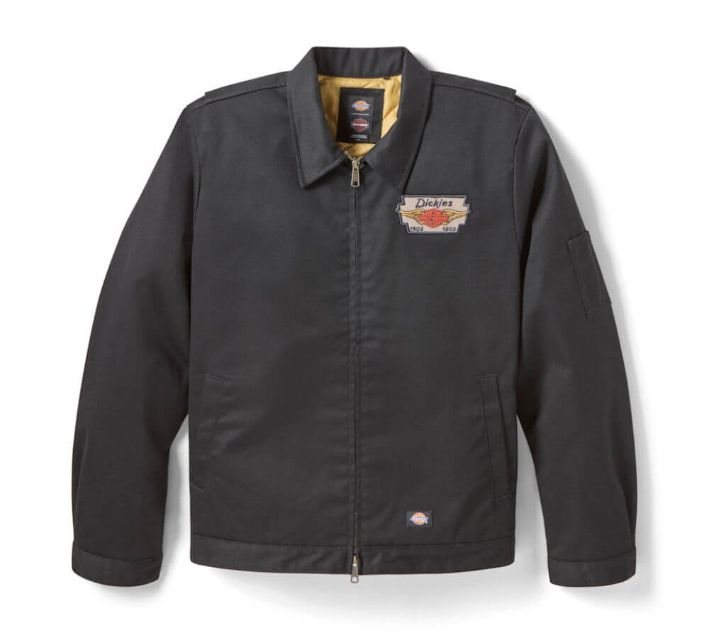 Dickies x Harley-Davidson Quilted Lined Eisenhower Jacket Black