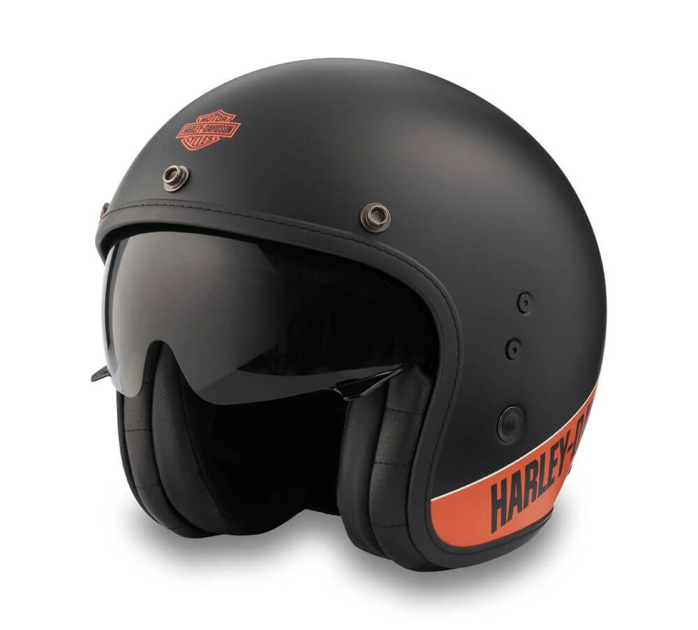 Casco Modular Casco Harley Harley-Davidson Achromatic X14 3/4 Helmet Casco Modular Casco Harley Harley-Davidson Achromatic X14 3/4 Helmet