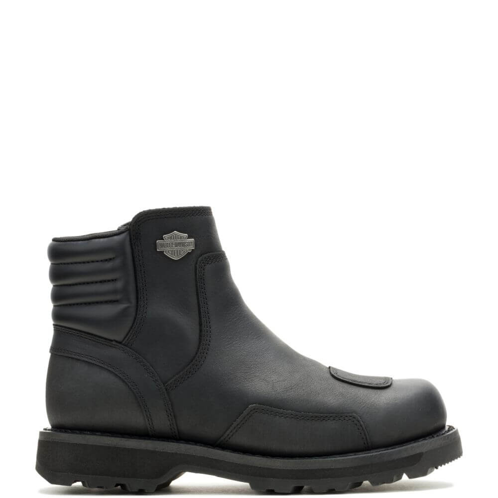 Harley-Davidson ブラックブーツ Harley-Davidson Men's Brockwood Zip CE Waterproof Boots Black