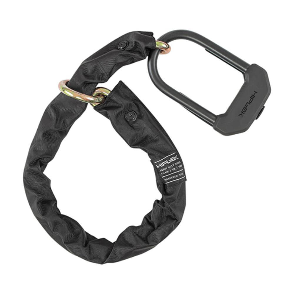 Hiplok DXXL Loop Chain & D-Lock Set All Black | Sold Secure Diamond ...