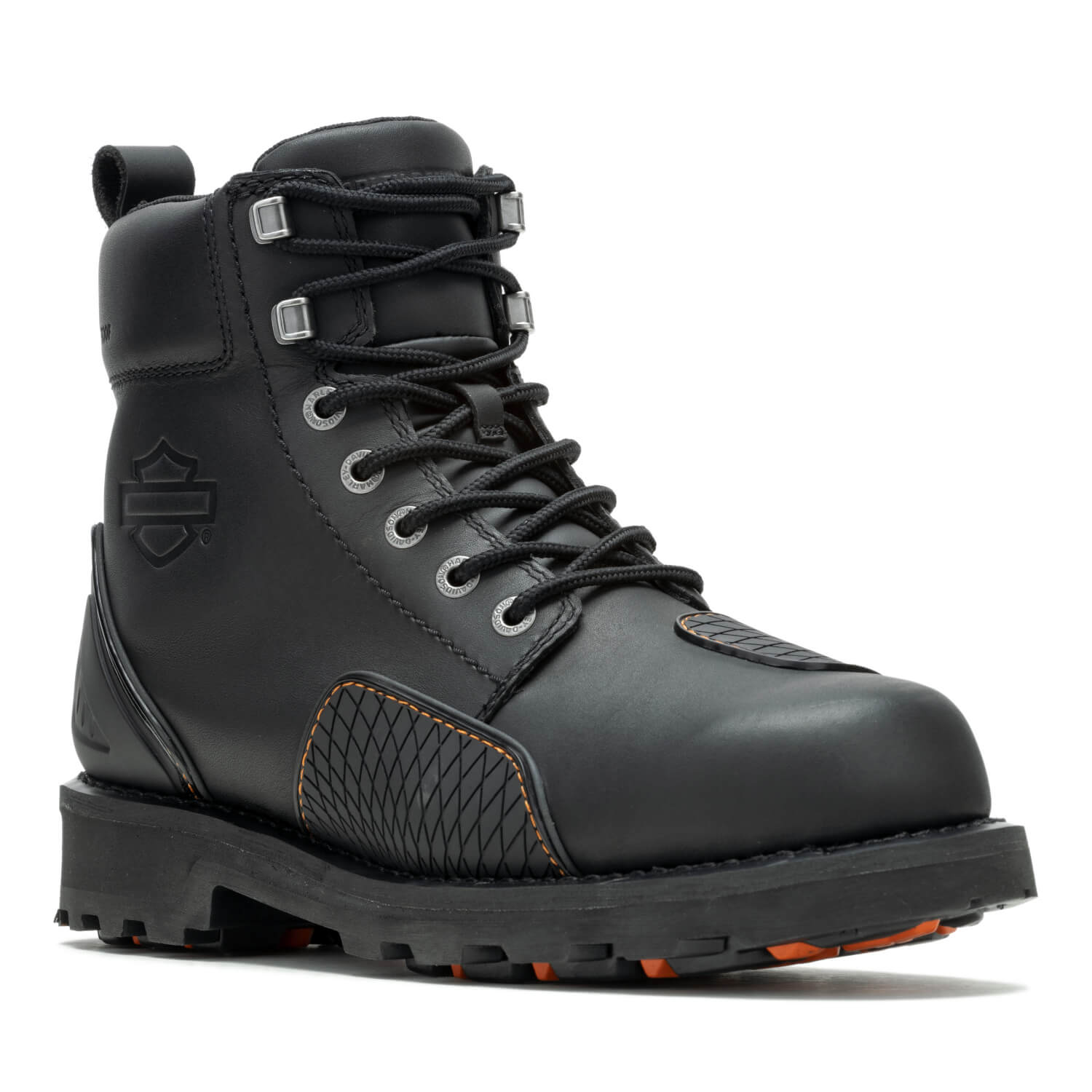 Harley-Davidson Men's Tyson Black Logger Style Motorc