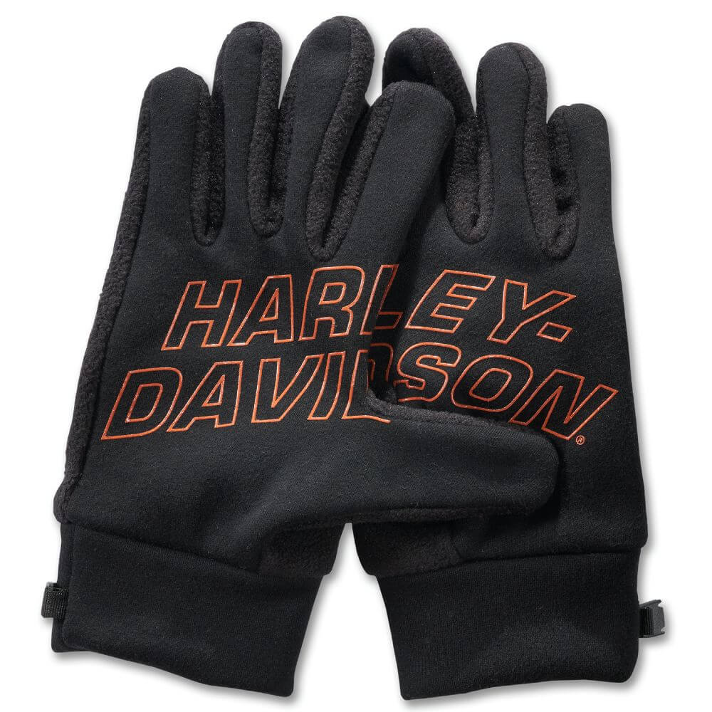 Harley-Davidson Dyna textielhandschoenen zwart/grijs Harley-Davidson Dyna textielhandschoenen zwart/grijs
