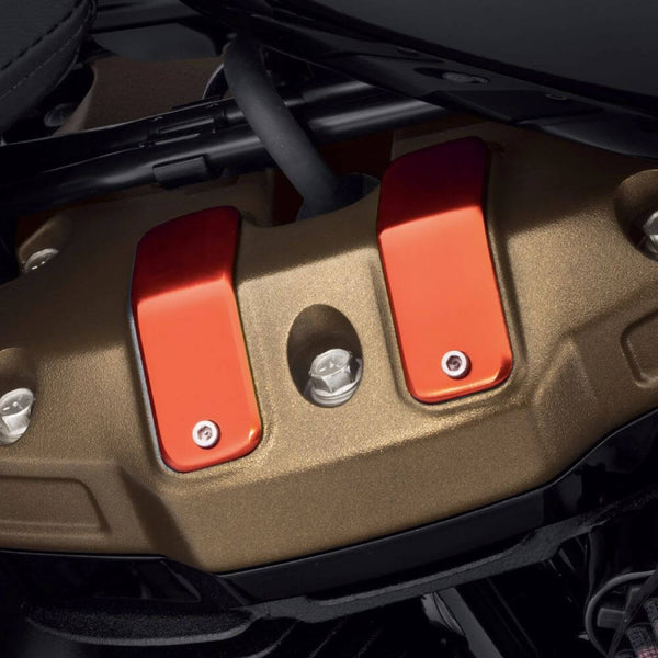 Harley-Davidson Dominion Upper Rocker Cover Inserts Orange 25700793 ...