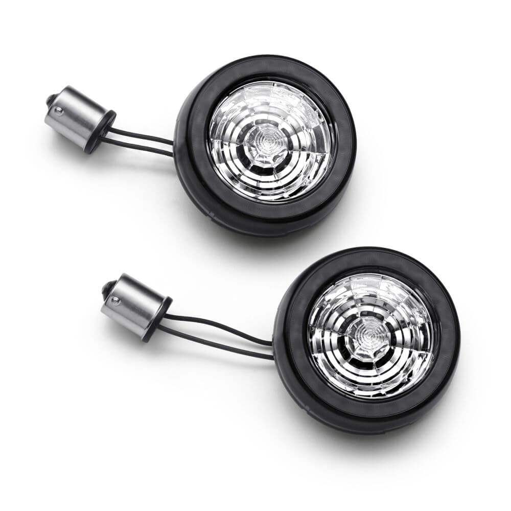 Harley-Davidson® Rear Signature LED Turn Signal Inserts - Smoke Lens Harley-Davidson® Rear Signature LED Turn Signal Inserts - Smoke Lens