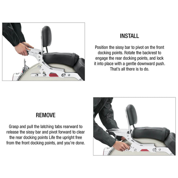 HarleyDavidson Holdfast Sissy Bar Upright Standard 52300446