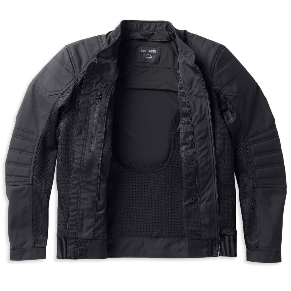 Harley-Davidson Jacket Zephyr Mesh Jacket Black | Maidstone H-D ...