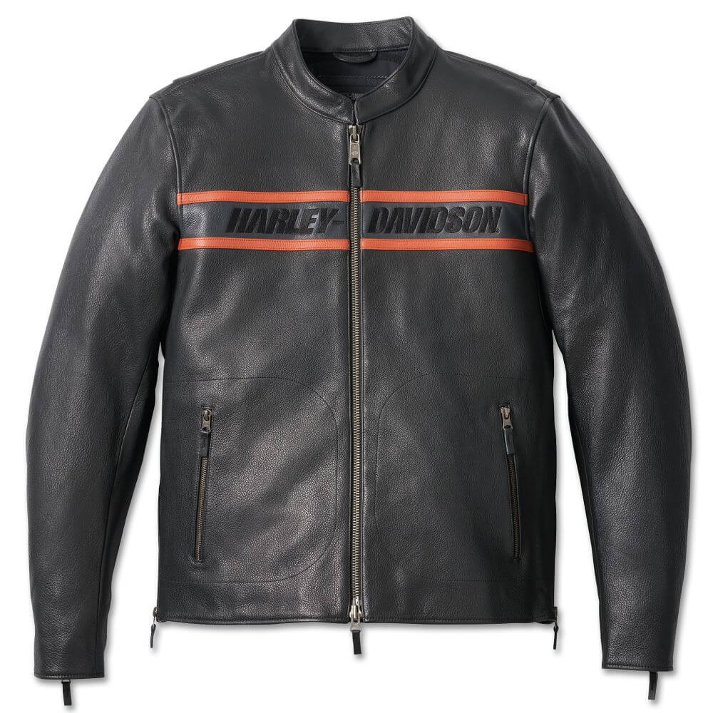 Harley Davidson Boys Black Biker Jacket Harley-Davidson Men's