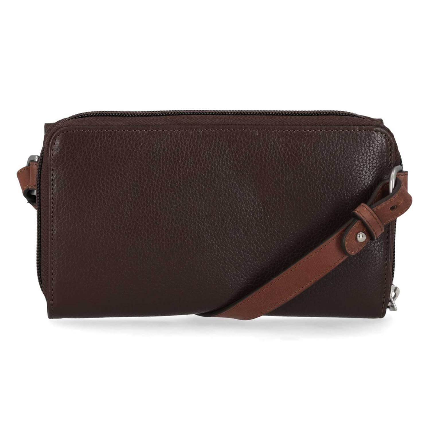 Harley-Davidson Women's Buckle Zip Around Leather Wallet Crossbody