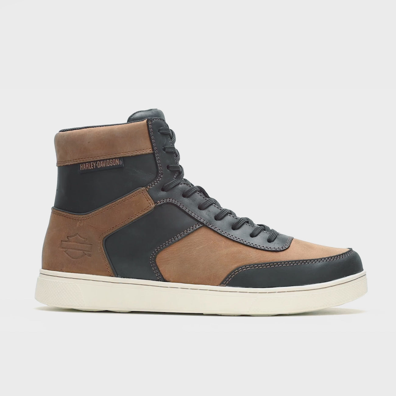 Harley-Davidson Grady Ride CE Sneakers Brown/Black | 360 Spin | Maidstone H-D