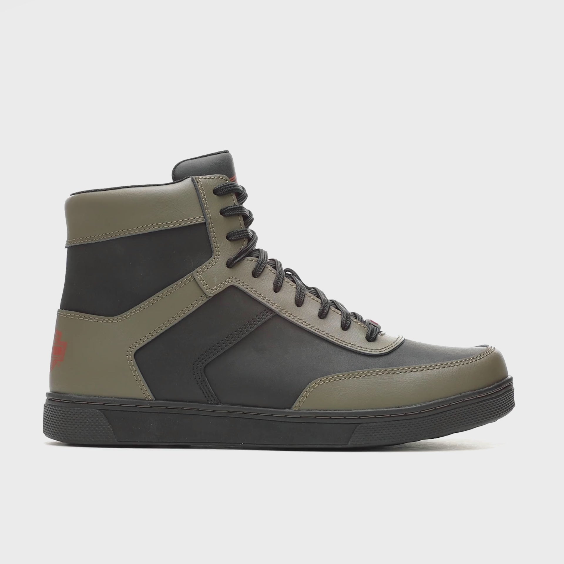Harley-Davidson Men's Grady CE Boots Black / Green | 360 Spin | Maidstone H-D
