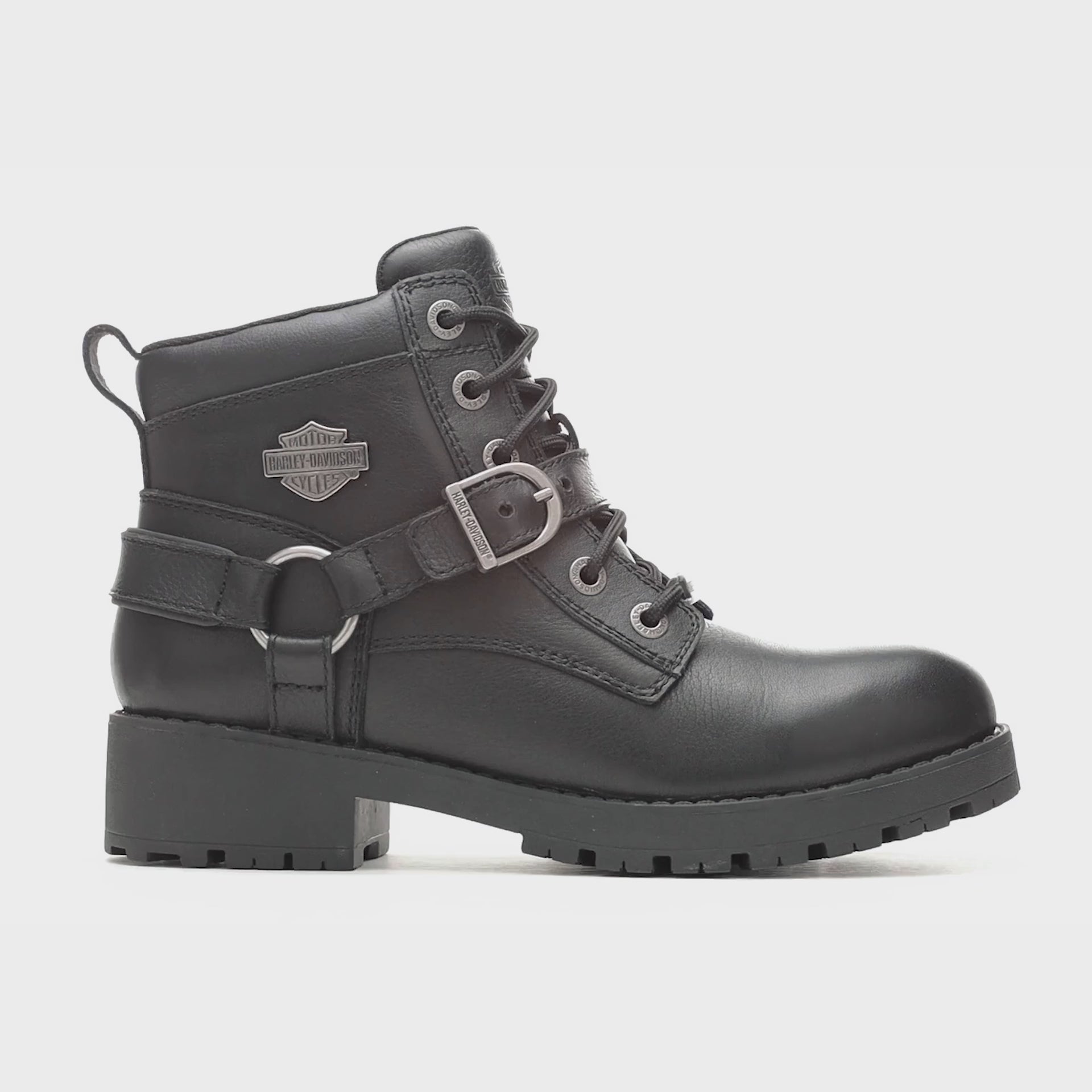 Harley-Davidson Ladies Kelley Harness Ride CE Boots Black | 360 Spin | Maidstone H-D