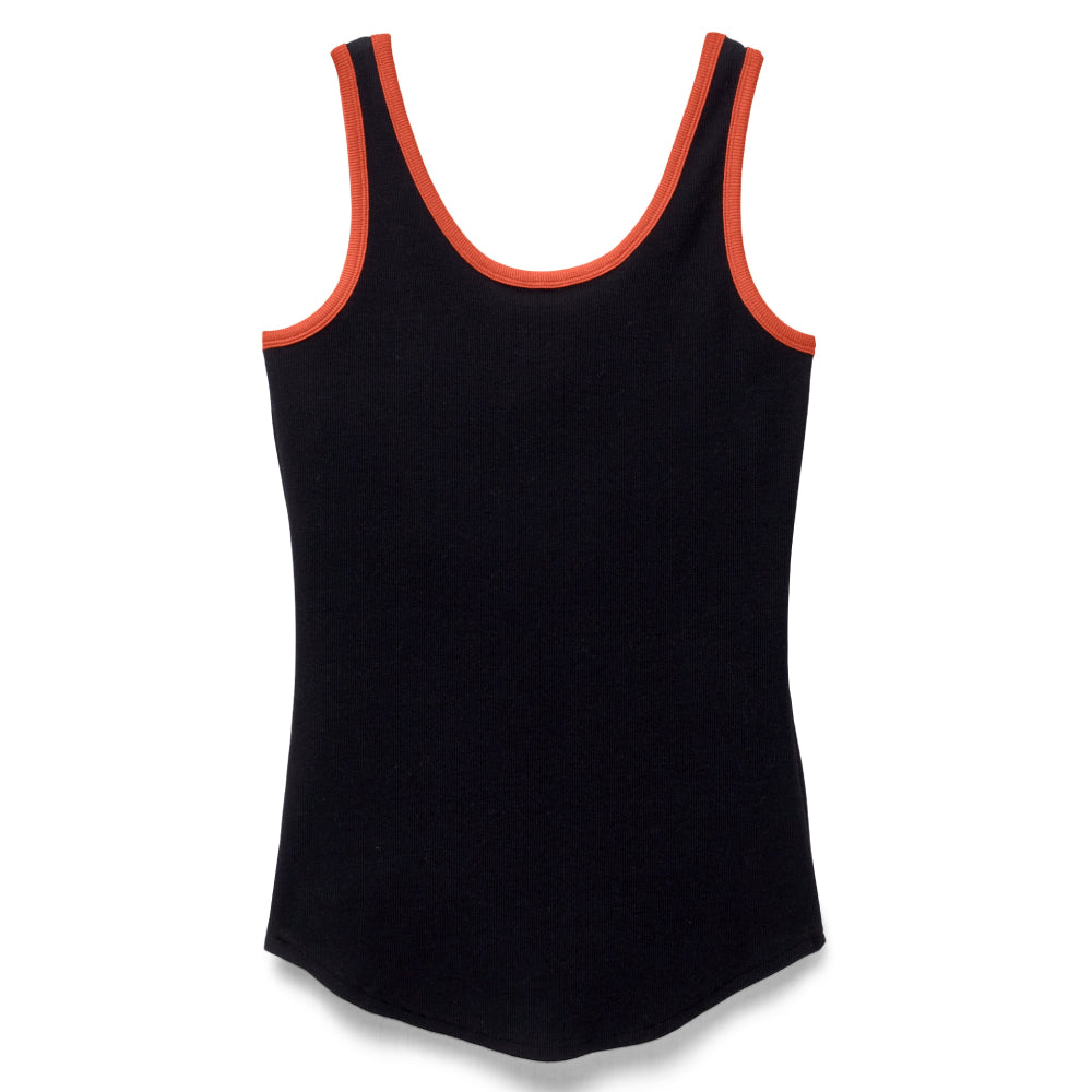 Harley-Davidson Women's Black Ultra Classic Contrast Rib Tank ...
