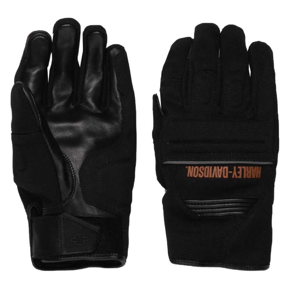 Harley-Davidson Men's Quest Mixed Media Gloves Maidstone H-D