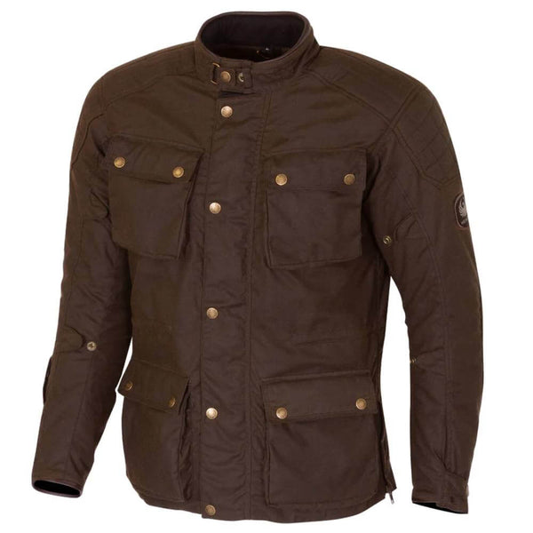 Merlin Tewkesbury D3O Motorcycle Jacket Brown Maidstone HD