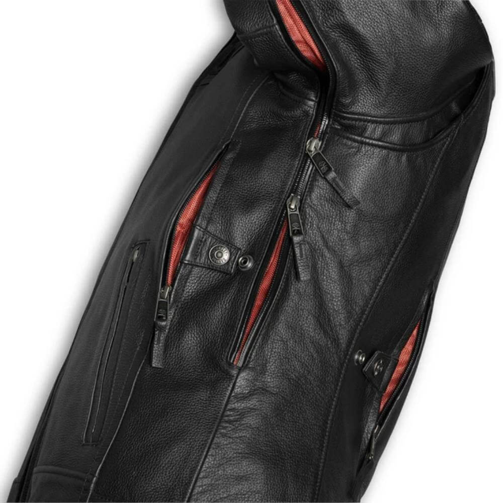 Oscar charlie leather jacket store