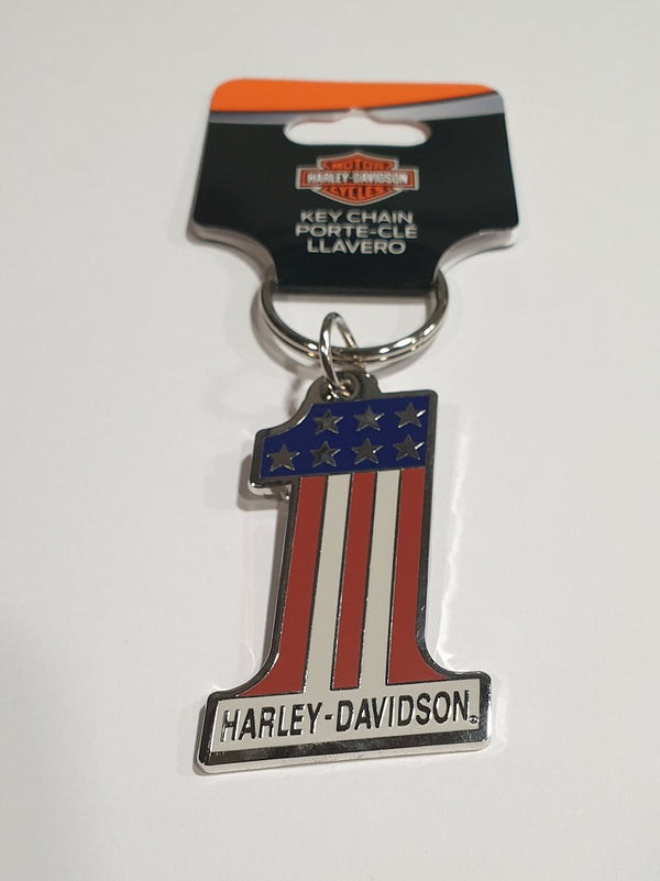 Harley-DavidsonKey Chain Enamel - #1 Logo | Maidstone H-D – Maidstone ...