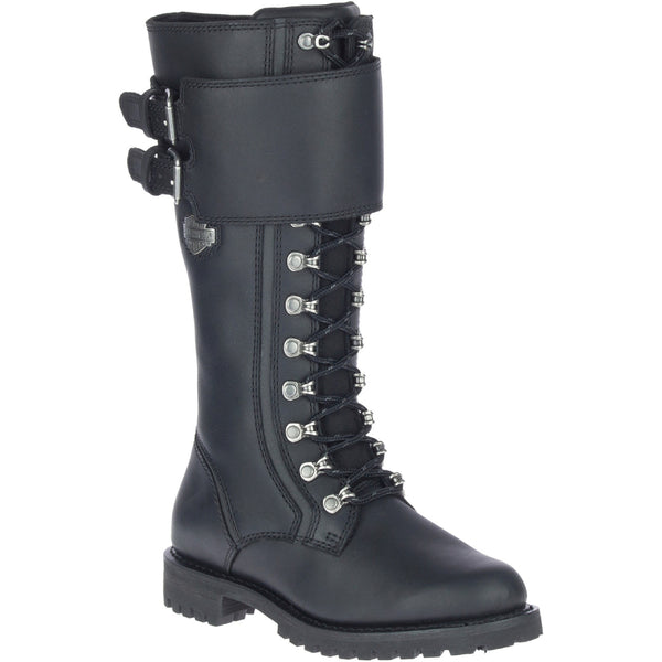 HarleyDavidson Ladies Black CE Grimes 12" Lace Boots Maidstone HD